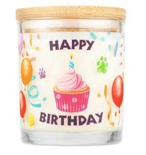 Pet House Candle Pet House Happy Birthday 