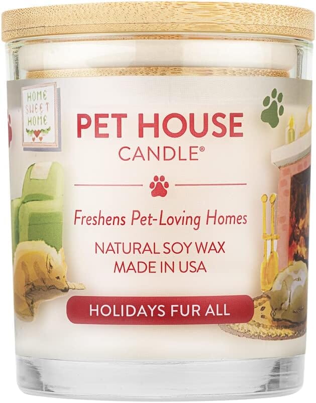 Pet House Candle Pet House Holidays Fur All Large 