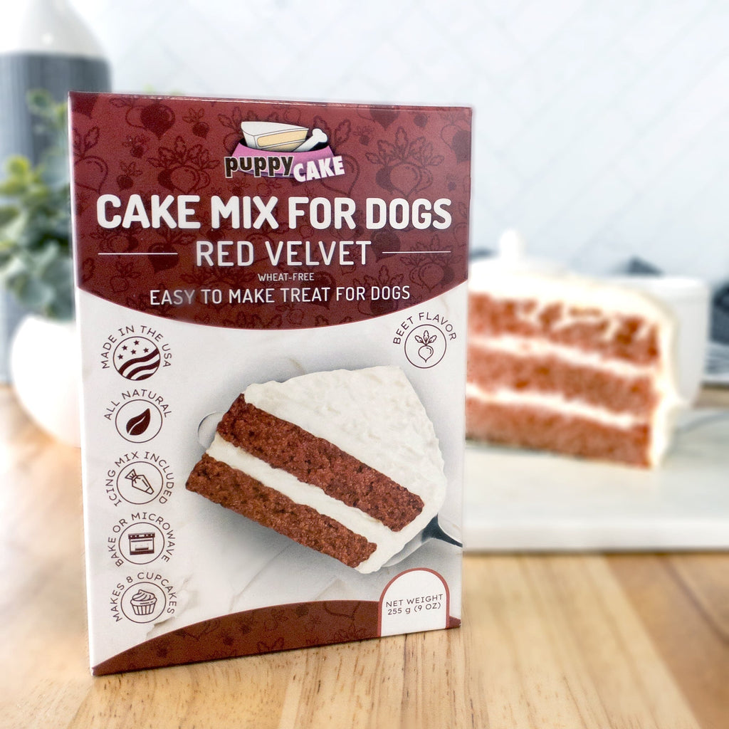 Puppy Cake Bubba Rose Dog Bakery Red Velvet Cake Mix 