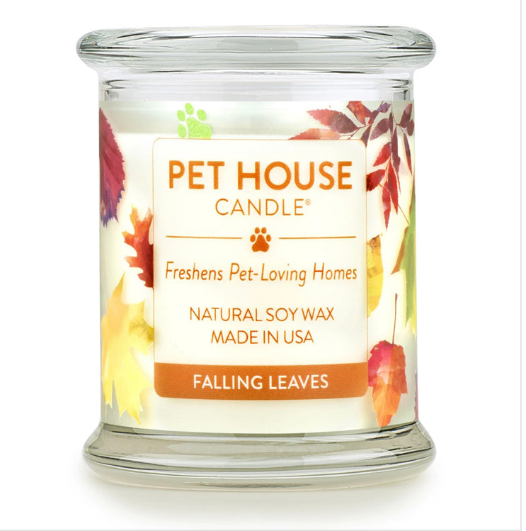 Pet House Candle Pet House Large (8.5 oz) Falling Leaves 