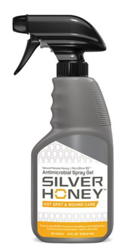 Silver Honey Antimicrobial Spray Gel Absorbine Pet Care 8 Oz Spray Gel 