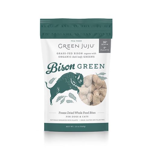 Green JuJu Freeze Dried Bites Green Juju Bison Green 