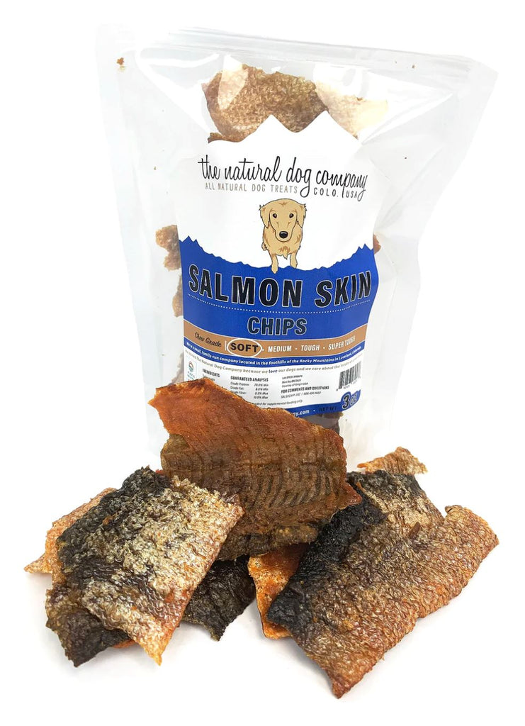 The Natural Dog Company-Salmon Skin Chips The Natural Dog Company 