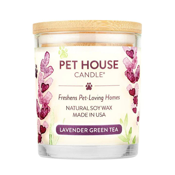 Pet House Candle Pet House Large Lavender Green Tea 