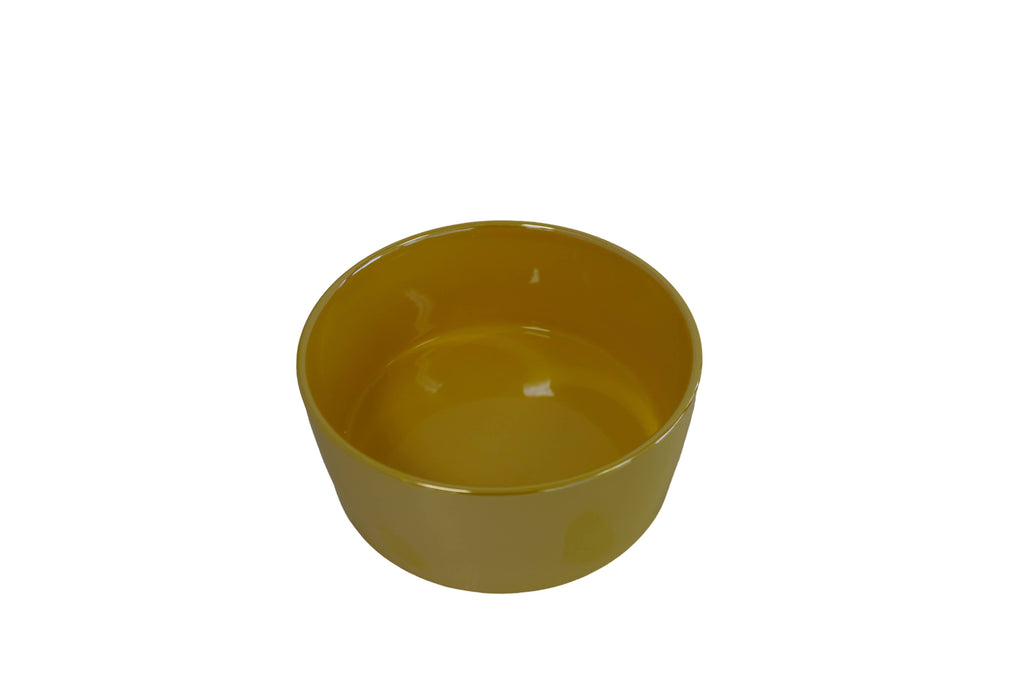 Luigi Luxe Yellow Dog Bowl | BARK by DOG BARK by DOG 