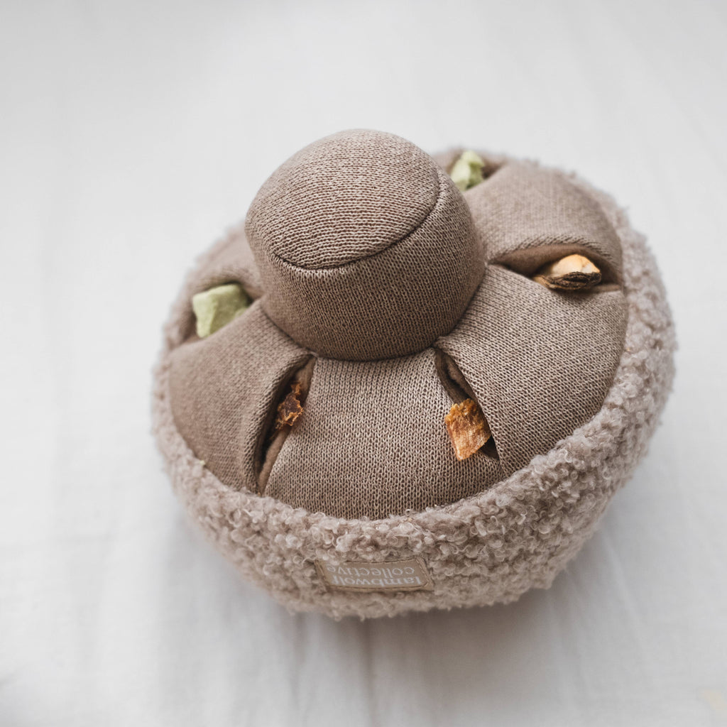 MUSHROOM DOG TOY | Lambwolf Collective Dog Toys Lambwolf Collective 