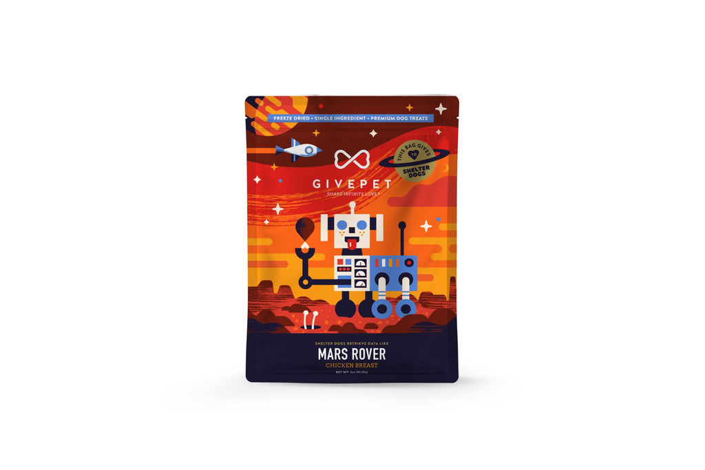 Treats | GivePet GIVEPET Premium Dog Treats Mars Rover 