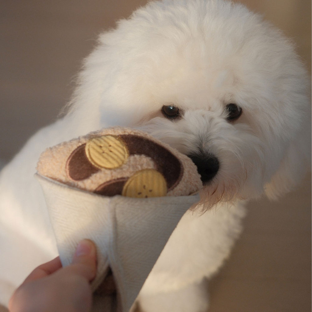 CREPE DOG TOY | Lambwolf Collective Dog Toys Lambwolf Collective 