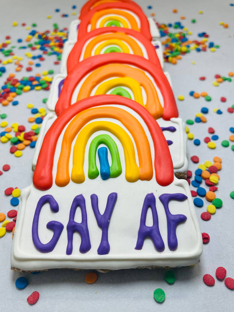 Gay AF | Lucky Biscuit Treat Lucky Biscuit Pet Bakery 