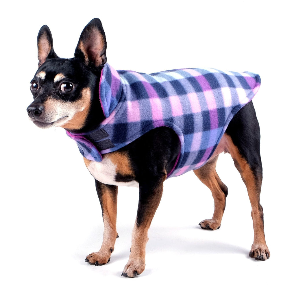 Purple Fargo Fleece Jacket | The Worthy Dog Worthy Dog 
