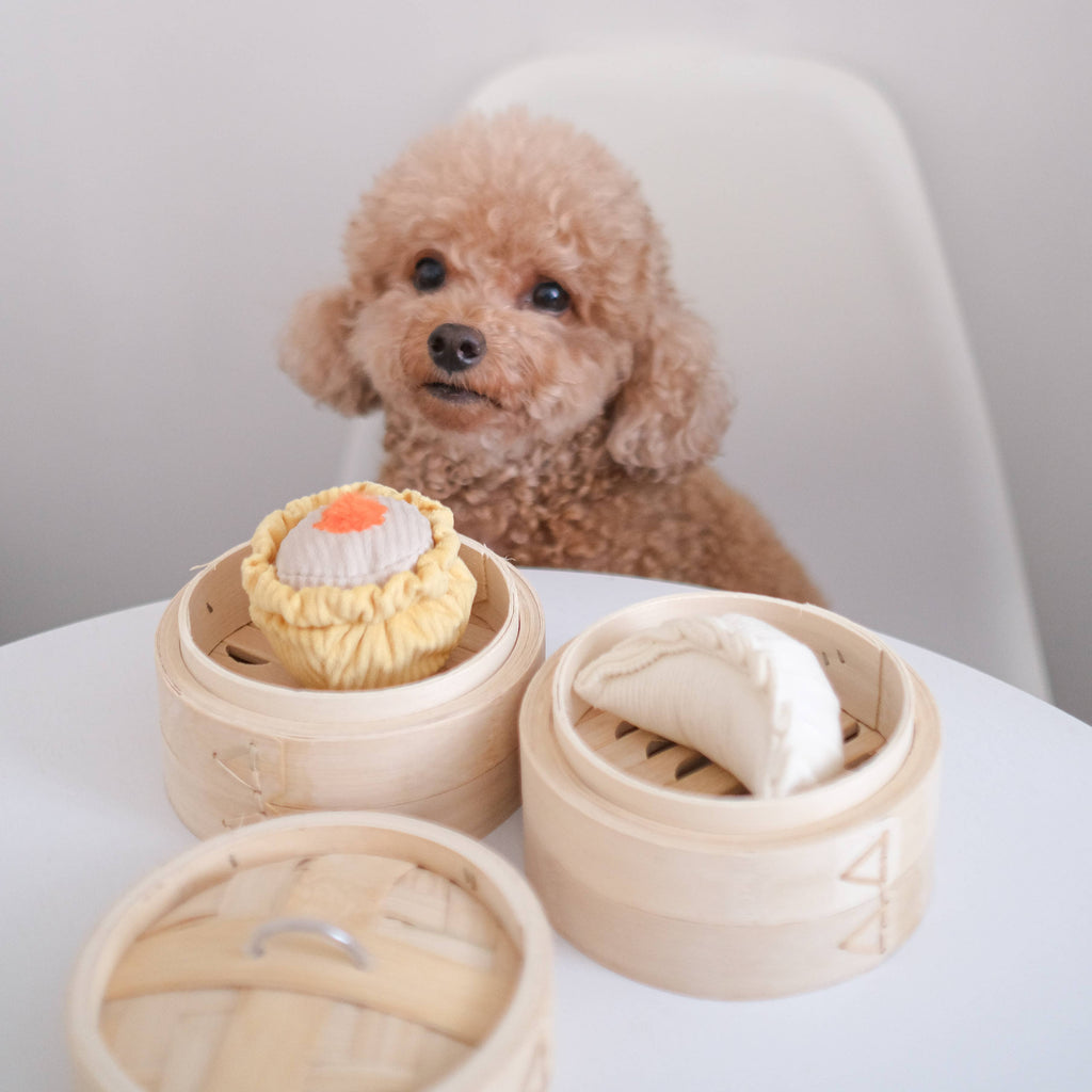 DIM SUM POP DOG TOY | Lambwolf Collective Dog Toys Lambwolf Collective 