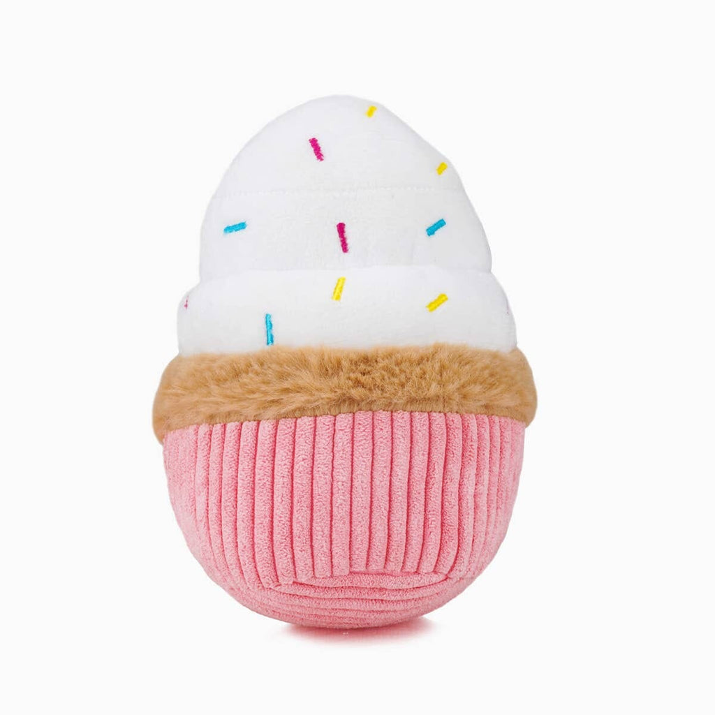 Cupcake - Dog Plush Toy Dog Toys Hugsmart Products Inc 