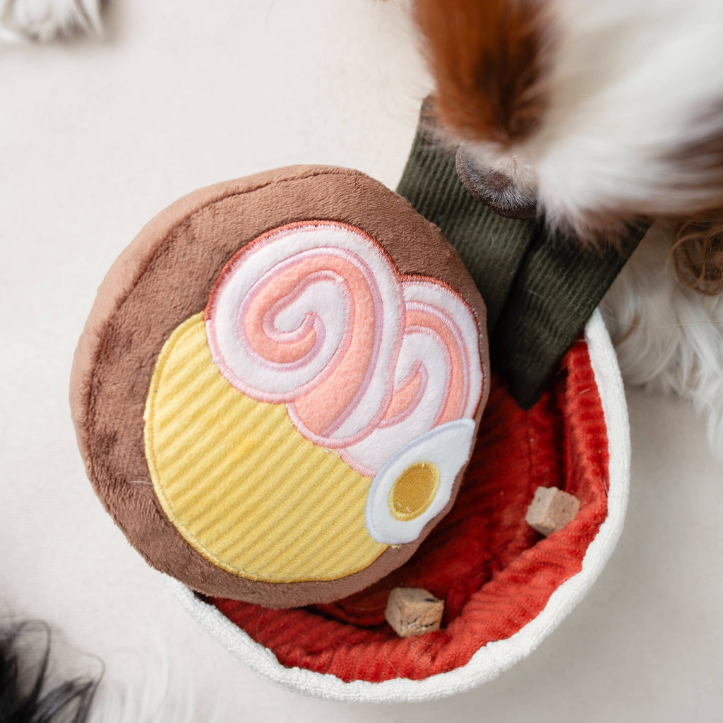 RAMEN DOG TOY | Lambwolf Collective Dog Toys Lambwolf Collective 