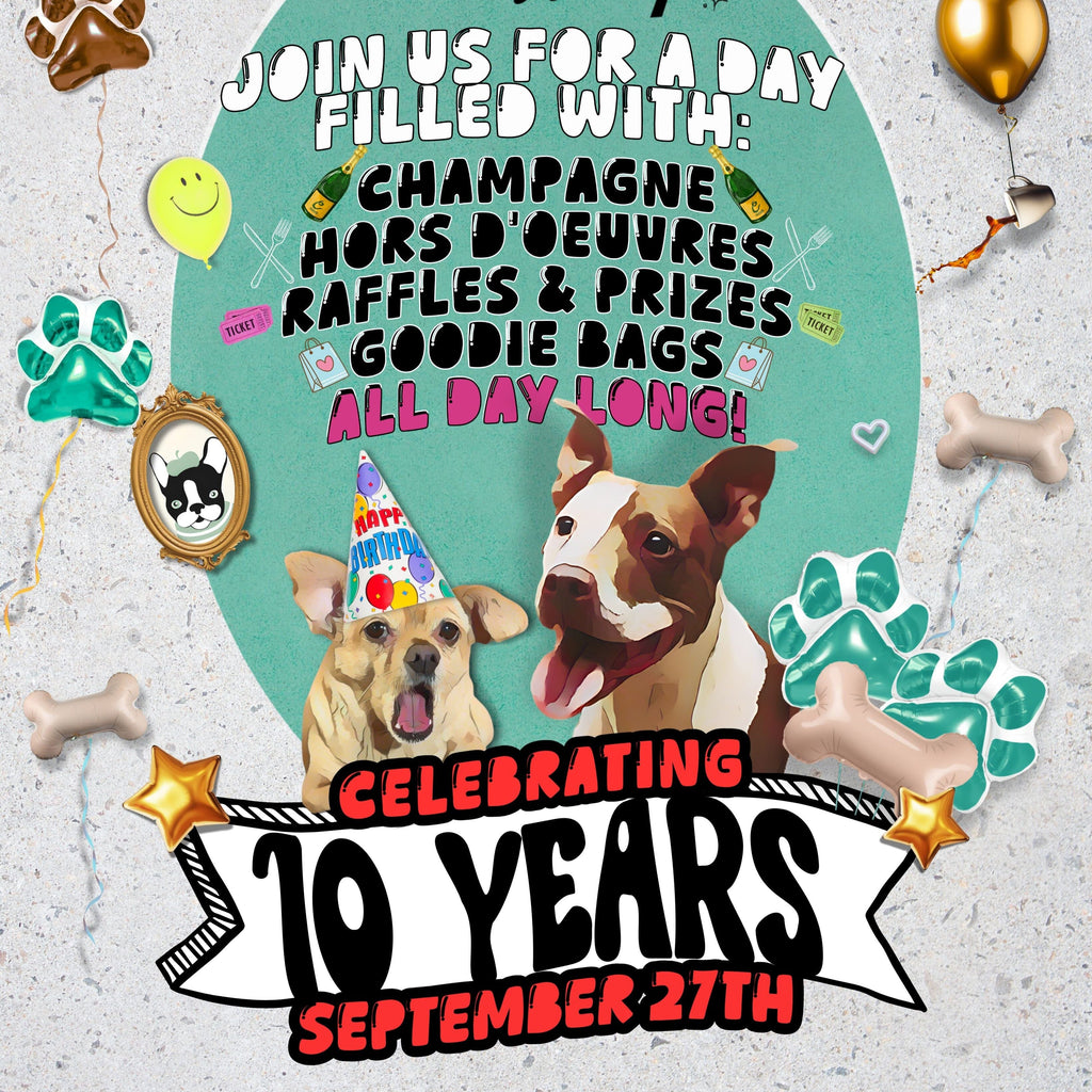 Chateau le Woof <br /> 10 Year Anniversary <br /> Saturday, September 27th <br /> Château Le Woof 