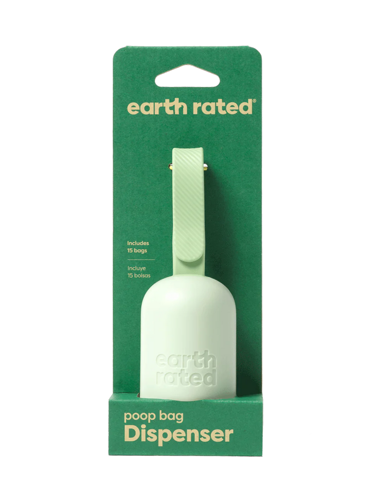 Poop Bag with Dispenser Earth Rated 