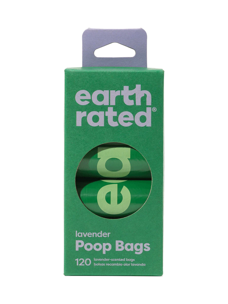 Poop Bags (120 Count) Earth Rated Lavender 