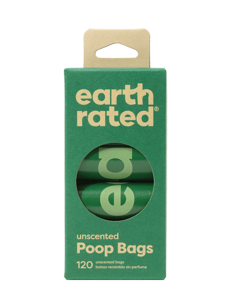 Poop Bags (120 Count) Earth Rated Unscented 