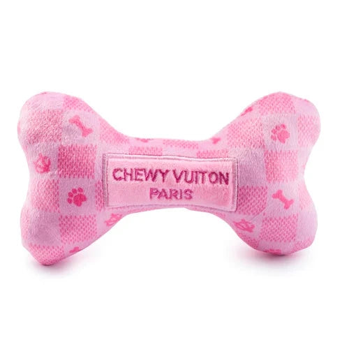 Chewy Vuiton & Dogior | Haute Diggity Dog Haute Diggity Dog Pink Vuitton Bone Small 