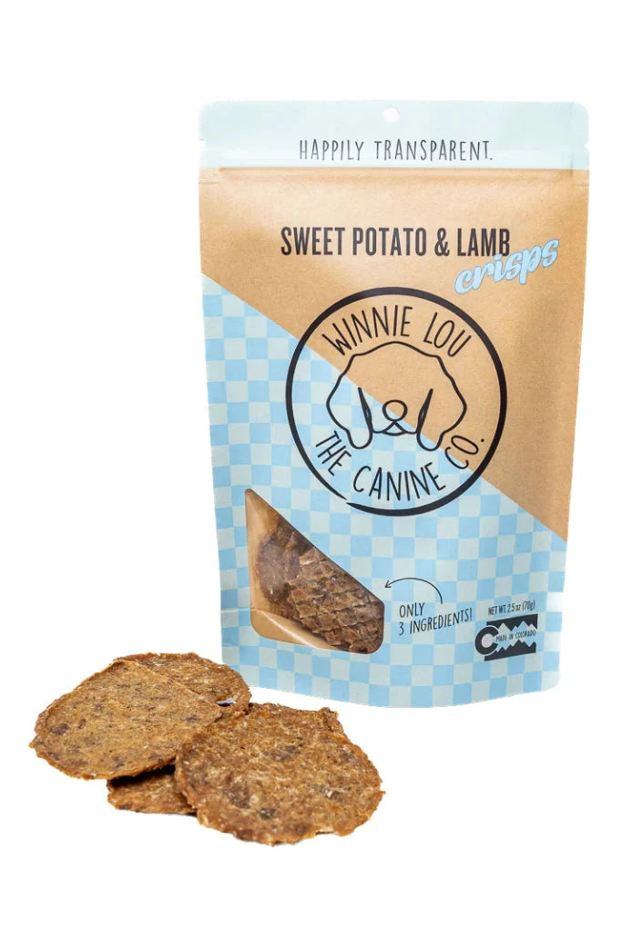 Sweet Potato & Lamb Crisps | Winnie Lou Treat Winnie Lou 