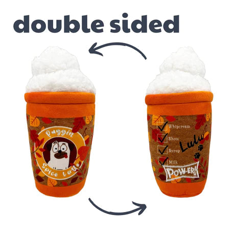 Puggin Spice Latte | Power Plush Huxley & Kent Small 
