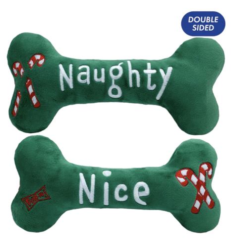 Naughty or Nice Bone Power Plush! | Huxley & Kent Huxley & Kent 