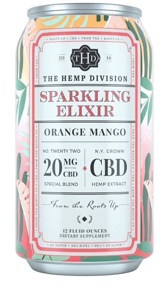 Sparkling Elixir Chateau Le Woof Orange Mango 