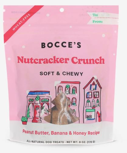 Bocce's Bakery| Seasonal Soft Baked Treats Bocce's Bakery Nutcracker Crunch 