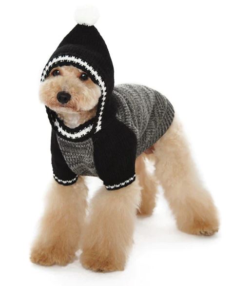 Contrast Hoodie Sweater | DOGO DOGO 