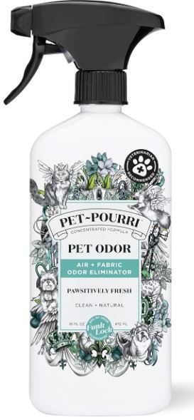 Pawsitively Fresh Air + Fabric Odor Eliminator 16 oz | Pet-Pourri Château Le Woof 