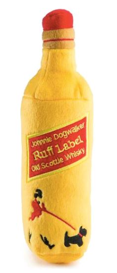 Johnnie Dogwalker Bottle Crackler Toy | Haute Diggity Dog Haute Diggity Dog 
