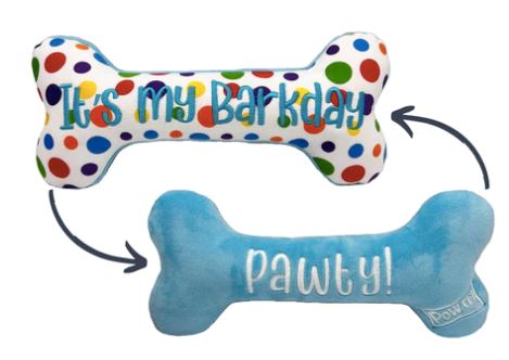 It's my Barkday Bone | Power Plush Huxley & Kent Huxley & Kent Small 