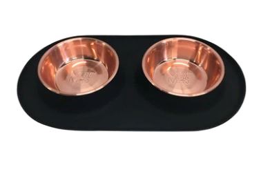 Silicone Double Feeder | Messy Mutts Chateau Le Woof 