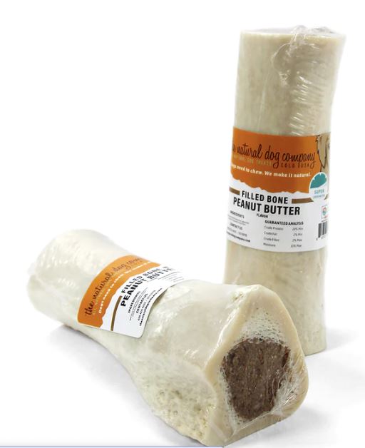Filled Bones | Tuesday's Natural Dog Company Tuesday's Natural Dog Company 3" Peanut Butter Filled Bone 