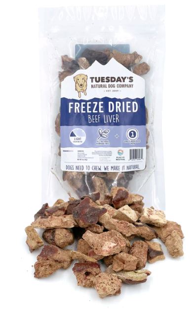 Freeze Dried Beef Liver | Tuesday's Natural Dog Company The Natural Dog Company 
