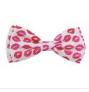 Valentines Bow-Tie & Pinwheels | Huxley & Kent Château Le Woof Kisses Bow Tie Small 