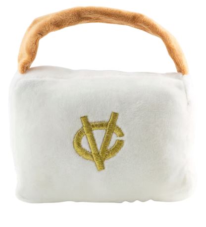 Chewy Vuiton | White Collection Purse Haute Diggity Dog 