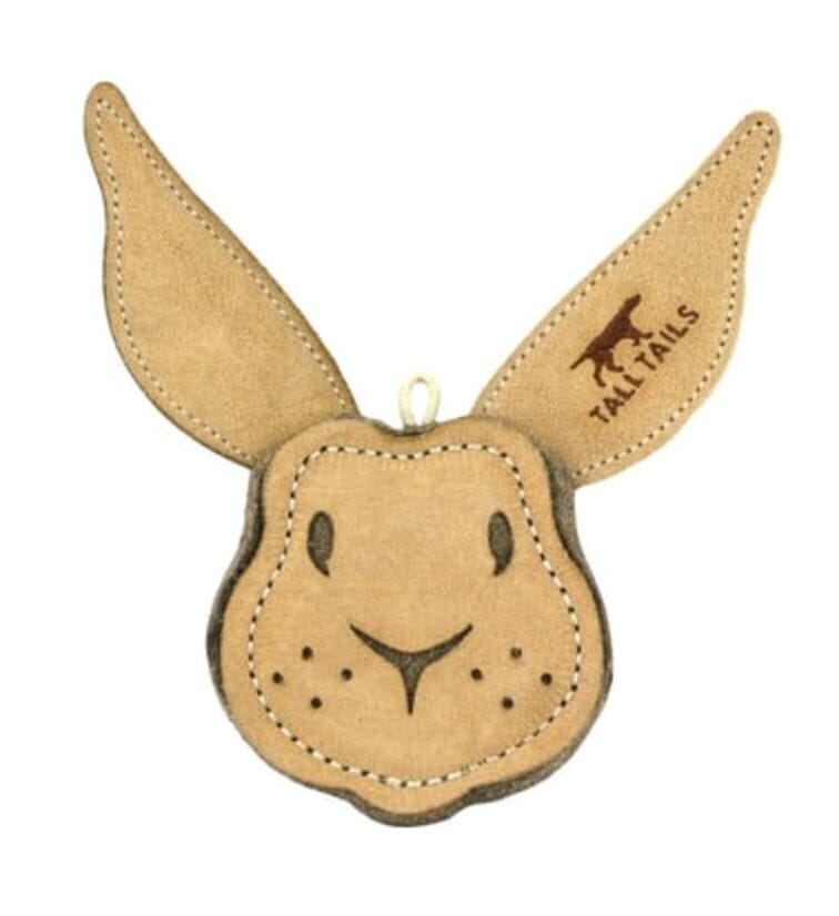 Leather Animal Dog Toy | Tall Tails Toy Tall Tails Leather Rabbit 