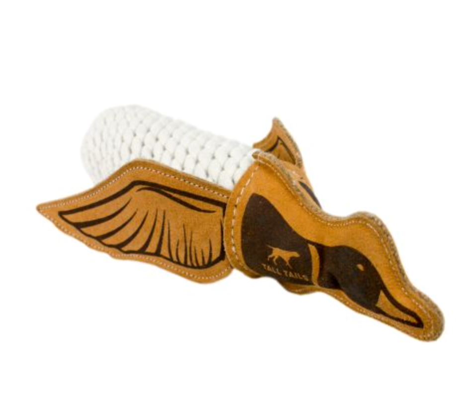 Leather Rope Duck | Tall Tails Toy Tall Tails 