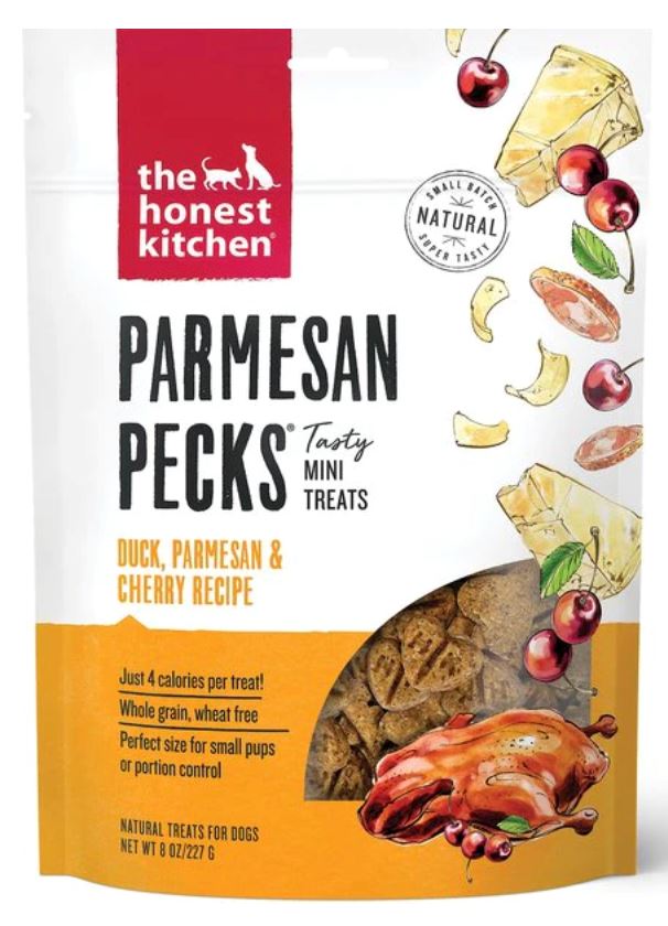 Parmesan Pecks | The Honest Kitchen The Honest Kitchen Duck Parmesan & Cherry 