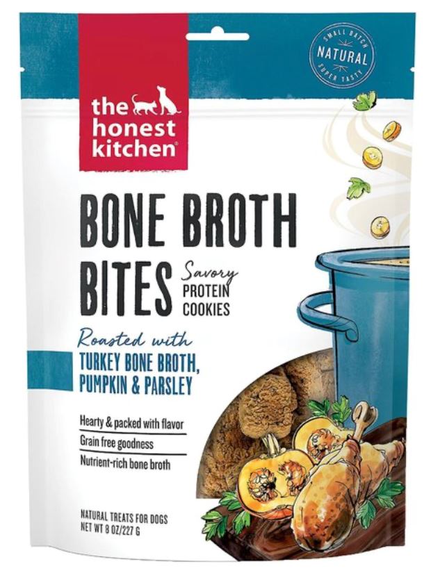 Bone Broth Bites | The Honest Kitchen The Honest Kitchen Turkey Pumpkin & Parsley 