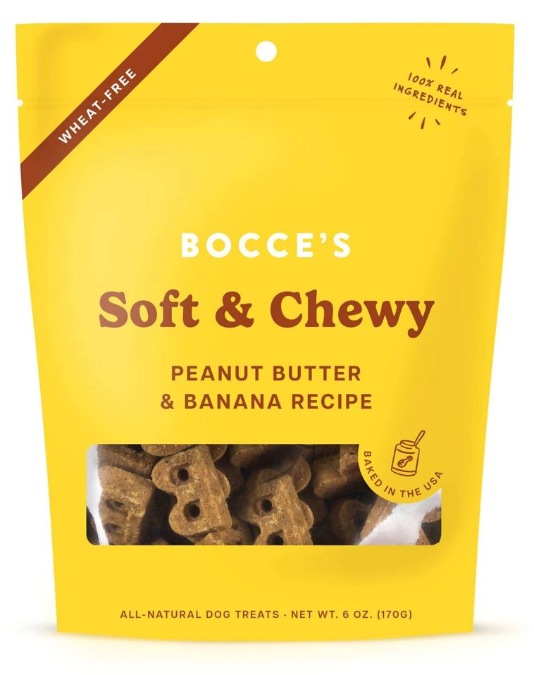 Soft & Chewy Treats | Bocce's Bakery Bocce's Bakery PB & Banana 