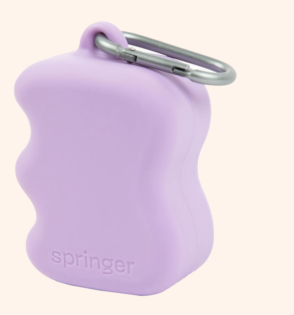 Silicone Dog Treat Dispenser | Springer Château Le Woof Purple 