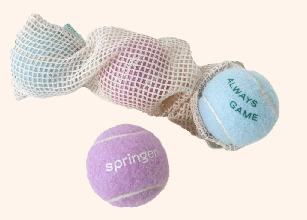 Tennis Balls Pack of 4 | Springer Château Le Woof 