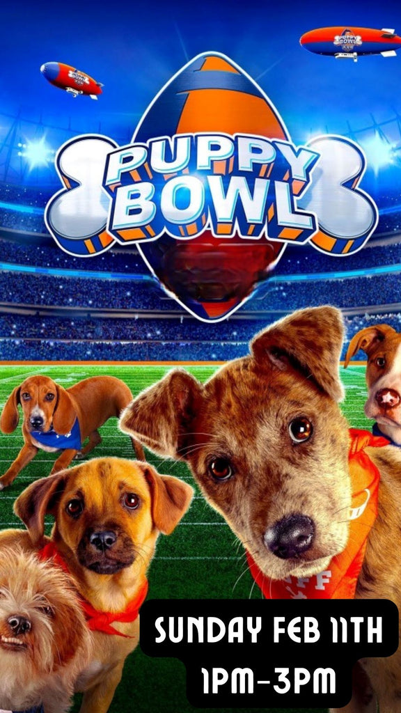 Puppy Bowl XX <br/> Sunday Feb 11th <br/> 1pm to 3pm Ticket Chateau Le Woof 