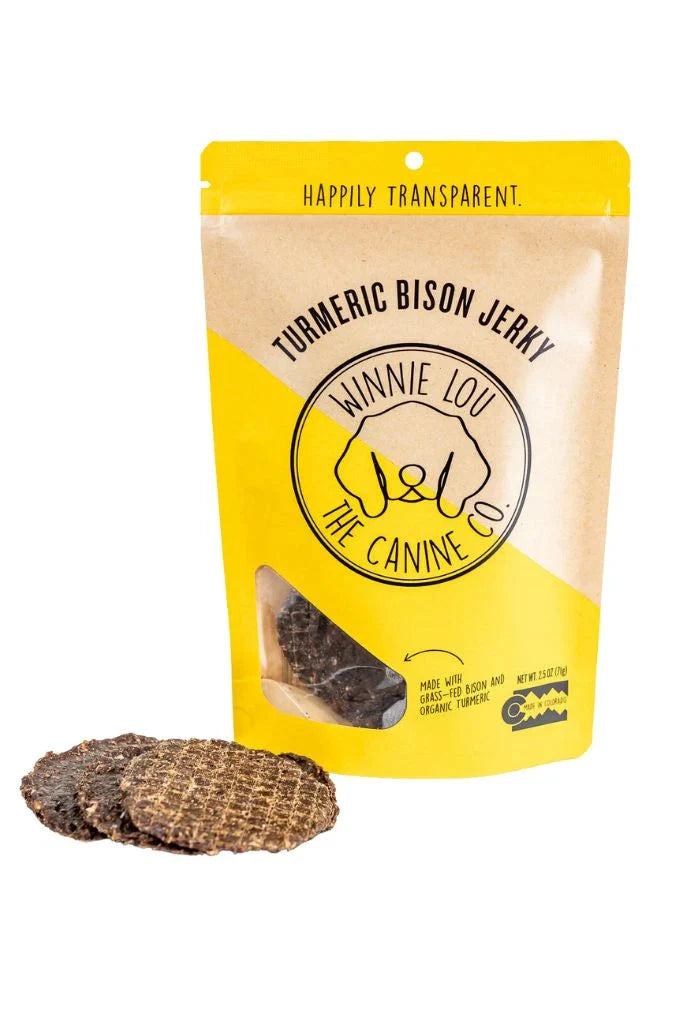 Turmeric Bison Jerky | Winnie Lou Treat Winnie Lou 