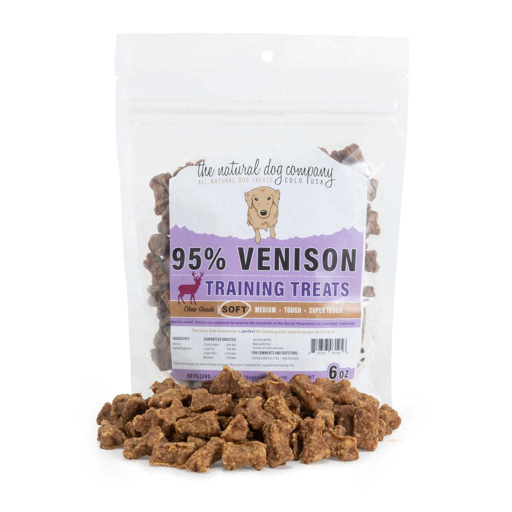 Tuesday's Natural Dog Company | Training Bites The Natural Dog Company Venison Training Bites 