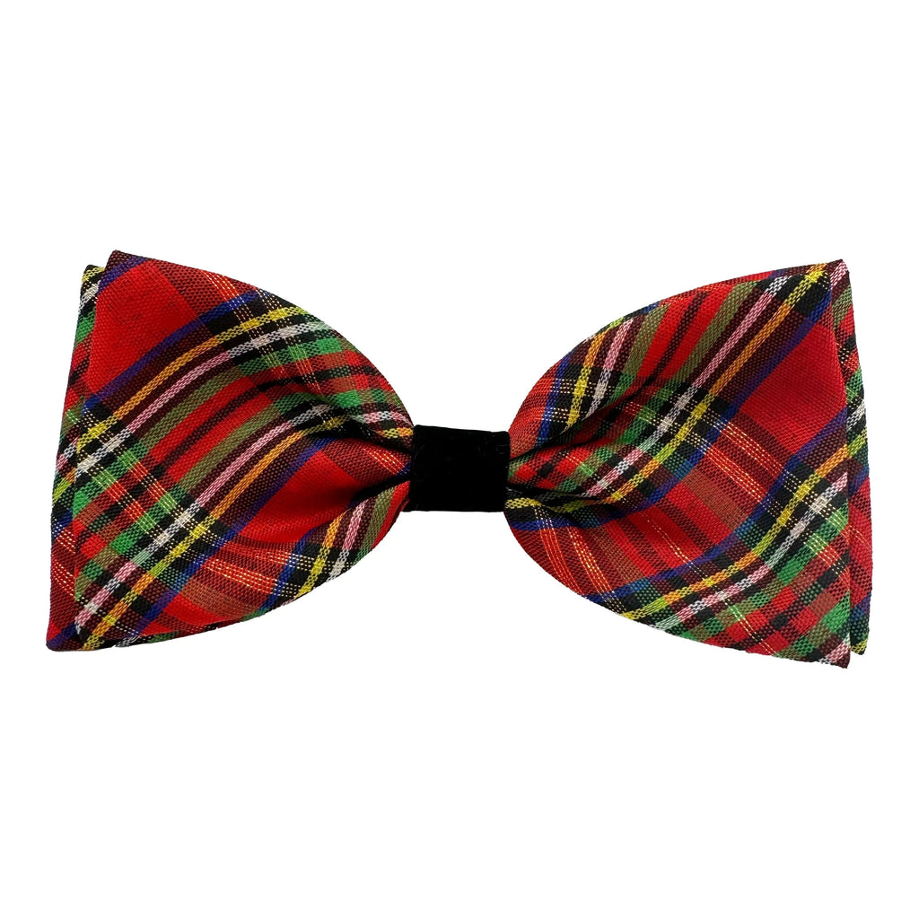 Red Christmas Plaid Bow Tie | Huxley & Kent Clothing Huxley & Kent 