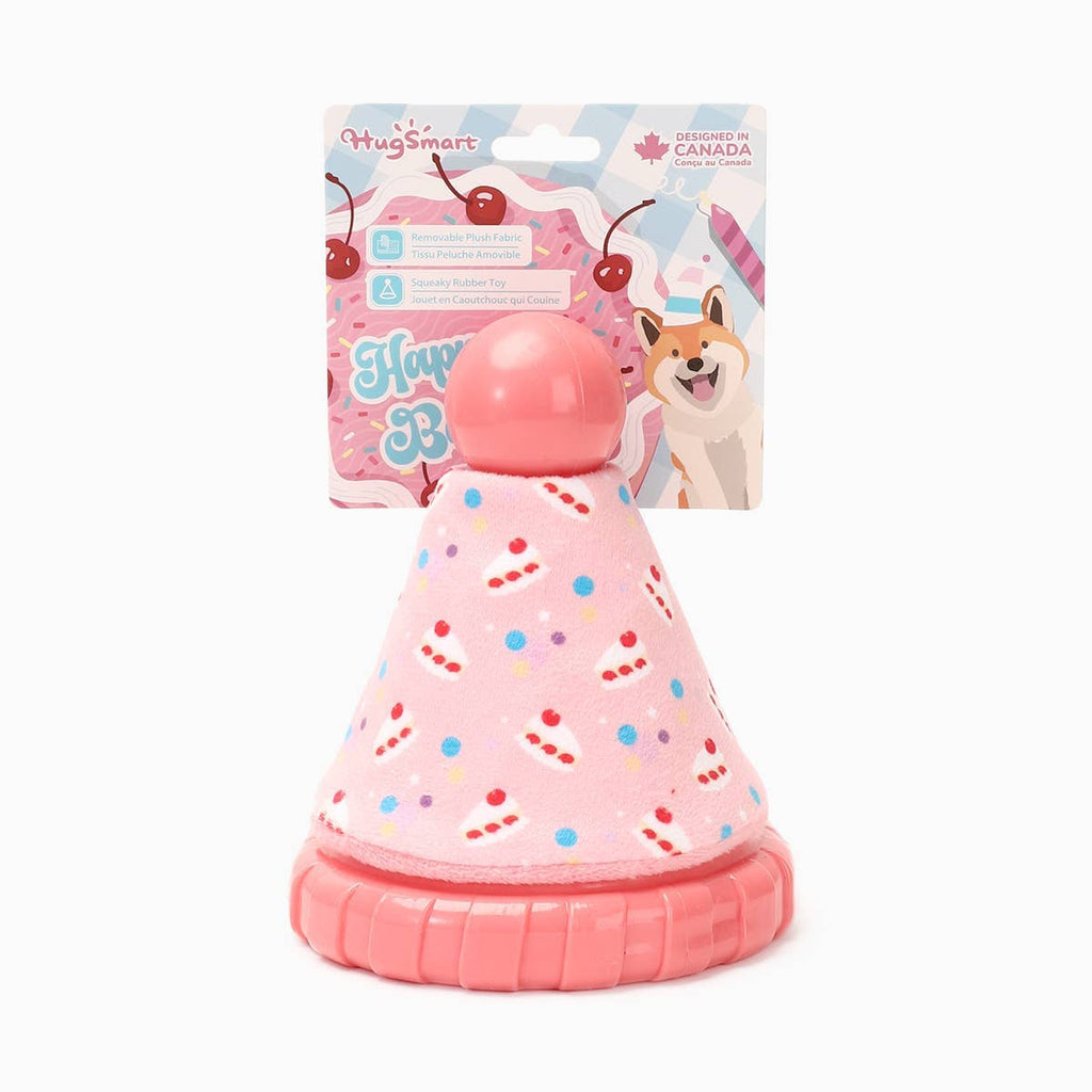 HugSmart | Pink Party Hat Toy Hugsmart Products Inc 
