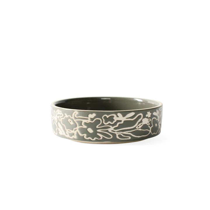 Stoneware by Fringe Studio FRINGE Studio Messy Flower Small Bowl 