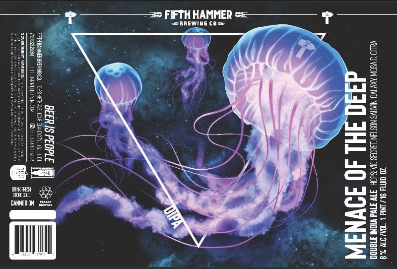 Fifth Hammer Brewing Co. Beer Chateau Le Woof Menace of the Deep 